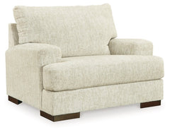 Caretti Sofa, Loveseat, Chair and Ottoman - furniture place usa