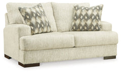 Caretti Sofa, Loveseat, Chair and Ottoman - furniture place usa