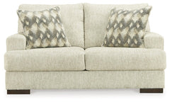 Caretti Sofa, Loveseat, Chair and Ottoman - furniture place usa
