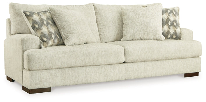 Caretti Sofa, Loveseat, Chair and Ottoman - furniture place usa
