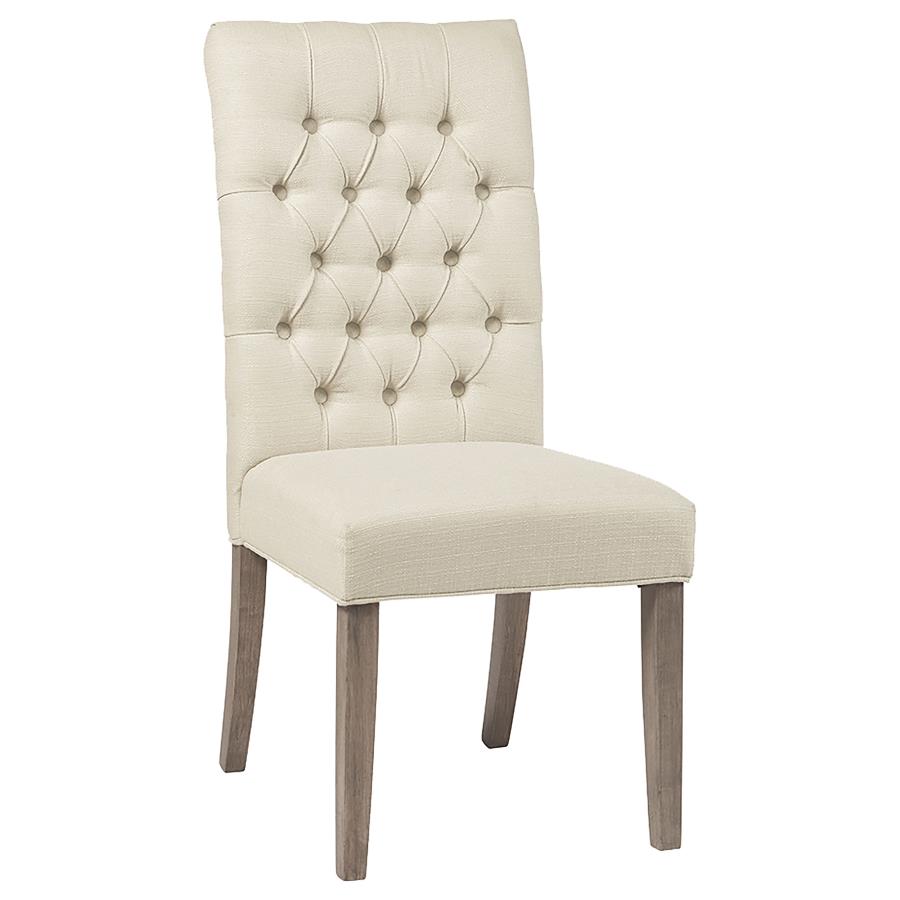 Douglas Beige Side Chair - furniture place usa