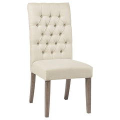 Douglas Beige Side Chair - furniture place usa