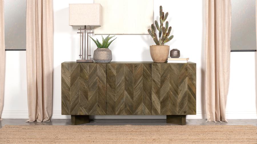 Tyler Brown Sideboard - furniture place usa