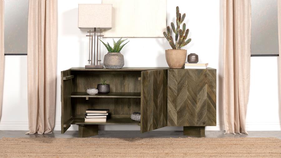 Tyler Brown Sideboard - furniture place usa