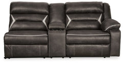 Kincord Right-Arm Facing Power Reclining Sofa with Console - furniture place usa