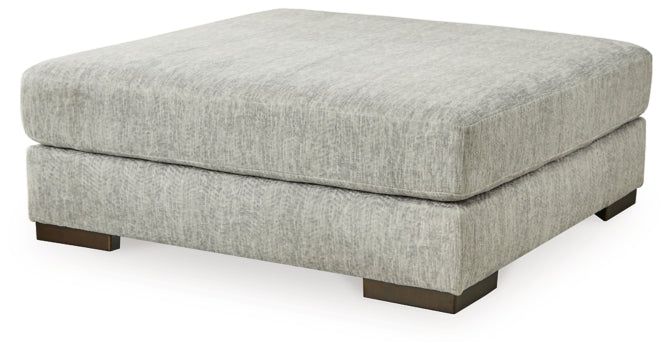 Regent Park Oversized Accent Ottoman - furniture place usa
