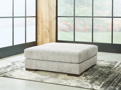 Regent Park Oversized Accent Ottoman - furniture place usa