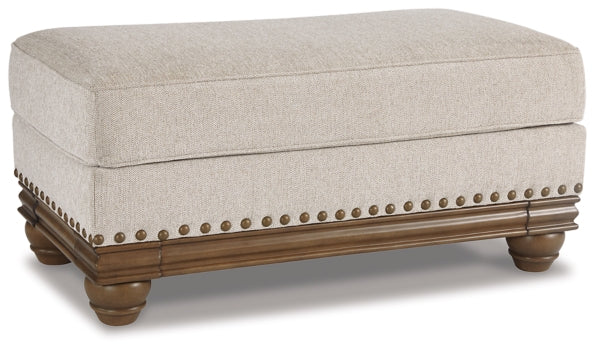 Harleson Ottoman - furniture place usa