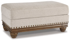 Harleson Ottoman - furniture place usa