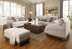 Harleson Ottoman - furniture place usa