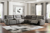 Next-Gen DuraPella 6-Piece Power Reclining Sectional - furniture place usa