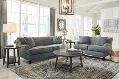 Renly Sofa and Loveseat - furniture place usa