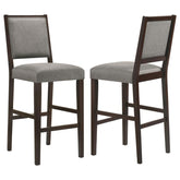 Bedford Grey Bar Stool - furniture place usa