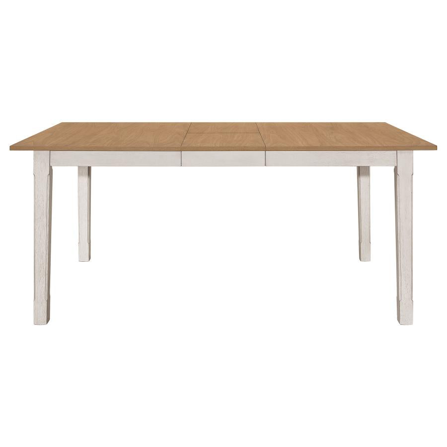 Kirby Ivory Dining Table - furniture place usa