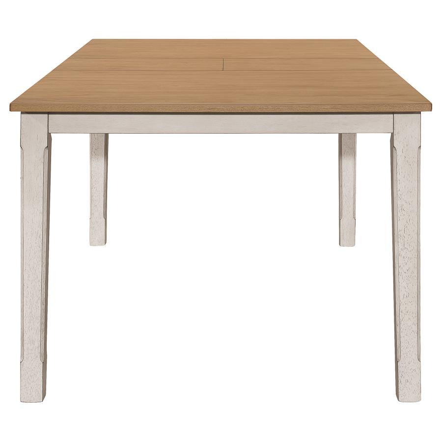 Kirby Ivory Dining Table - furniture place usa