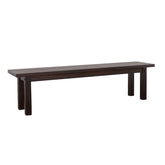 Calandra Brown Bench - furniture place usa
