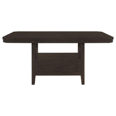 Prentiss Brown Counter Height Dining Table - furniture place usa