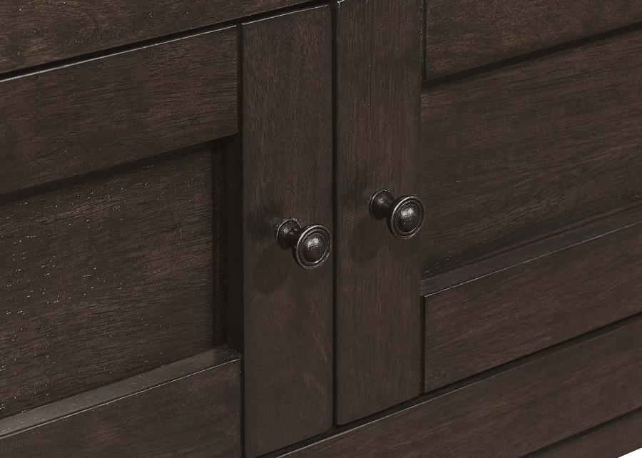 Prentiss Brown Counter Height Dining Table - furniture place usa