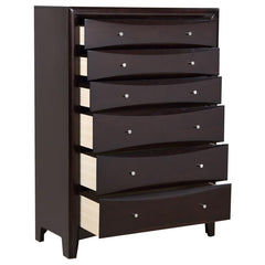 Phoenix Brown Chest - furniture place usa