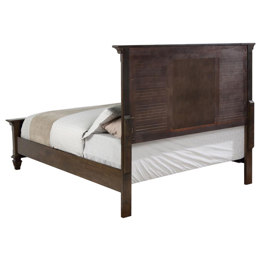 Franco Brown Eastern King Bed - furniture place usa