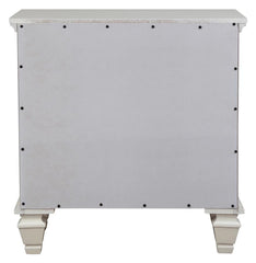 Sandy Beach Ivory Queen Bed 5 Pc Set - furniture place usa