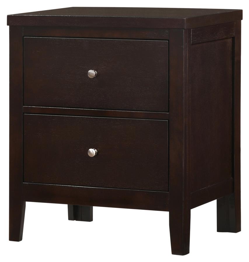 Carlton Brown Twin Bed 5 Pc Set - furniture place usa