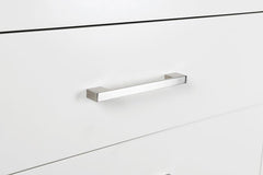 Jessica White Queen Bed 5 Pc Set - furniture place usa