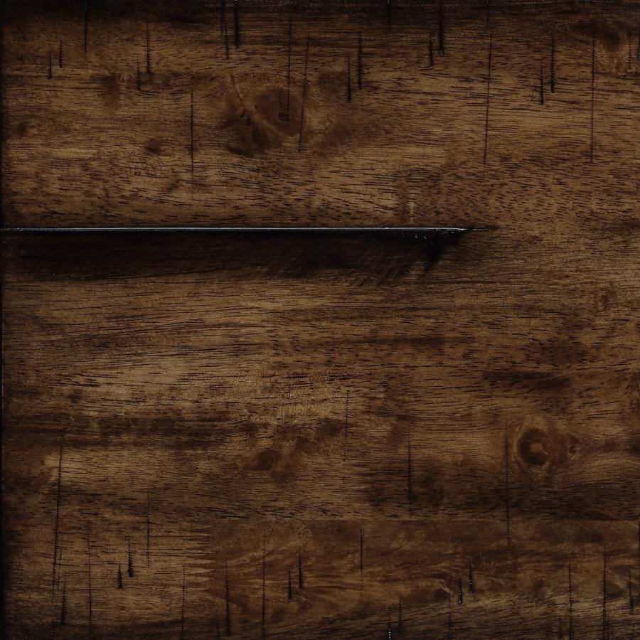 Elk Grove Brown California King Bed 4 Pc Set - furniture place usa