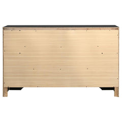 Miranda Black Dresser - furniture place usa