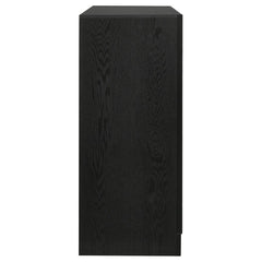 Miranda Black Dresser - furniture place usa