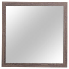 Brantford Brown Dresser Mirror - furniture place usa