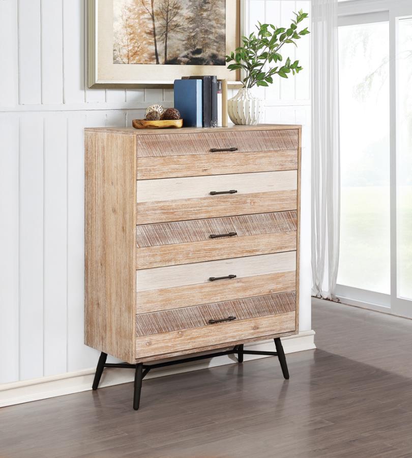 Marlow Brown Chest - furniture place usa