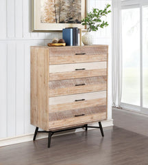Marlow Brown Chest - furniture place usa