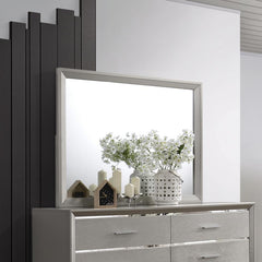 Ramon Silver Dresser Mirror - furniture place usa