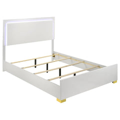 Marceline White Queen Bed - furniture place usa