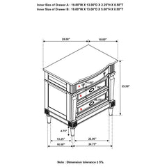 Alderwood Grey California King Bed 4 Pc Set - furniture place usa