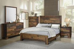 Sidney Brown Eastern King Bed - furniture place usa