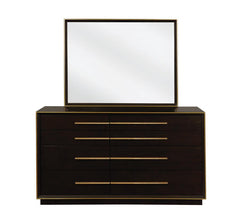 Durango Brown Dresser Mirror - furniture place usa