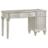 Evangeline Silver Vanity Table - furniture place usa