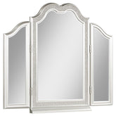 Evangeline Silver Vanity Mirror - furniture place usa