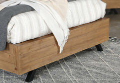 Taylor Grey Eastern King Bed - furniture place usa