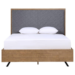 Taylor Grey Queen Bed - furniture place usa