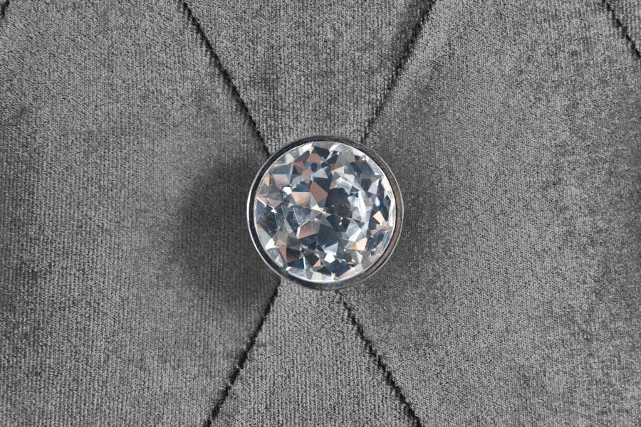 Antonella Grey California King Bed 5 Pc Set - furniture place usa