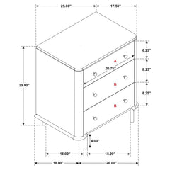 Arini Brown Eastern King Bed 4 Pc Set - furniture place usa