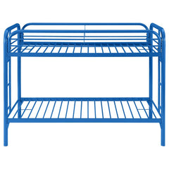 Morgan Blue Twin / Twin Bunk Bed - furniture place usa