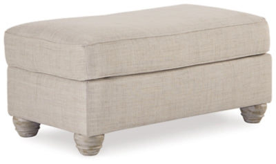 Traemore Ottoman - furniture place usa