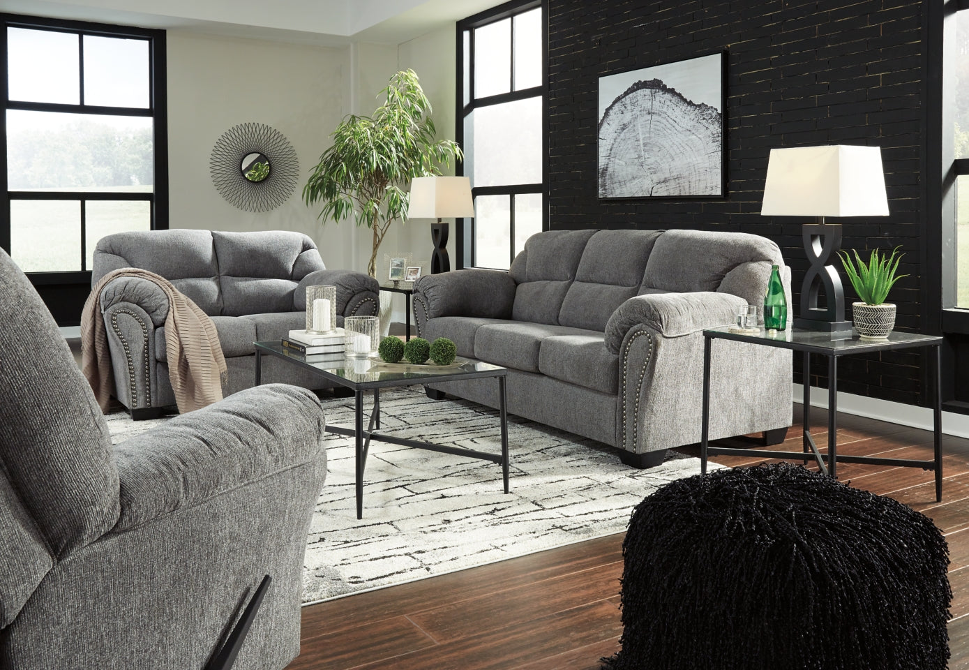 Allmaxx Sofa, Loveseat and Recliner - furniture place usa