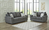 Stairatt Sofa and Loveseat - furniture place usa