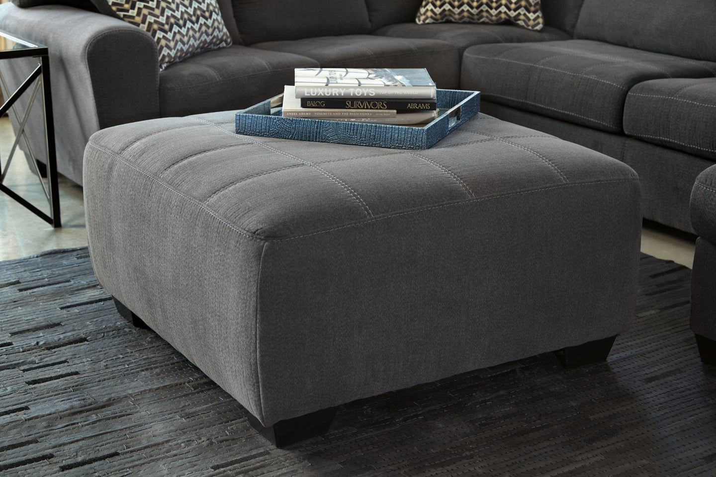 Ambee 3-Piece Sectional with Ottoman - PKG010935 - furniture place usa