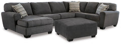 Ambee 3-Piece Sectional with Ottoman - PKG010934 - furniture place usa
